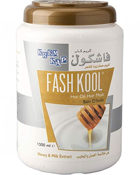 فاشكول حمام كريم - Fashkool Hair Mask (1.5L, حليب&عسل)