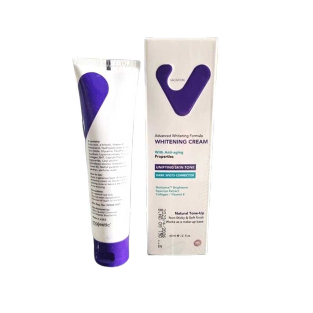 فاكيشن كريم تفتيح - Vacation Whitening Cream (60ml)