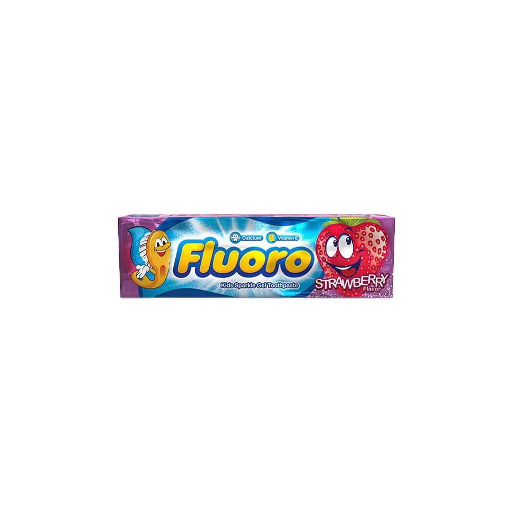 فلورو معجون اطفال - Fluoro Kids paste 50g (فراولة)