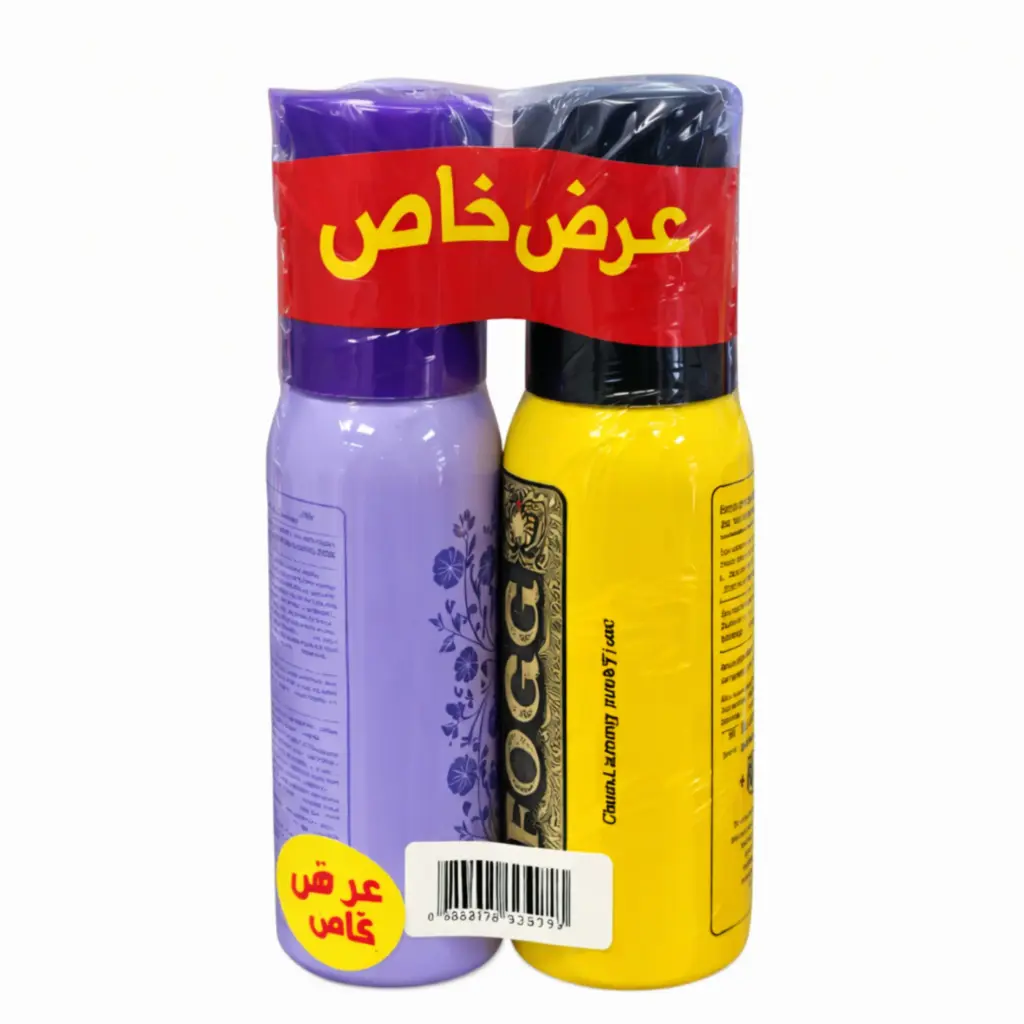 فوج&اوسوم سبراى عرض خاص - Fogg&Ossum Spray Special Offer (120ml+120ml, ديناميكى&ديزير)