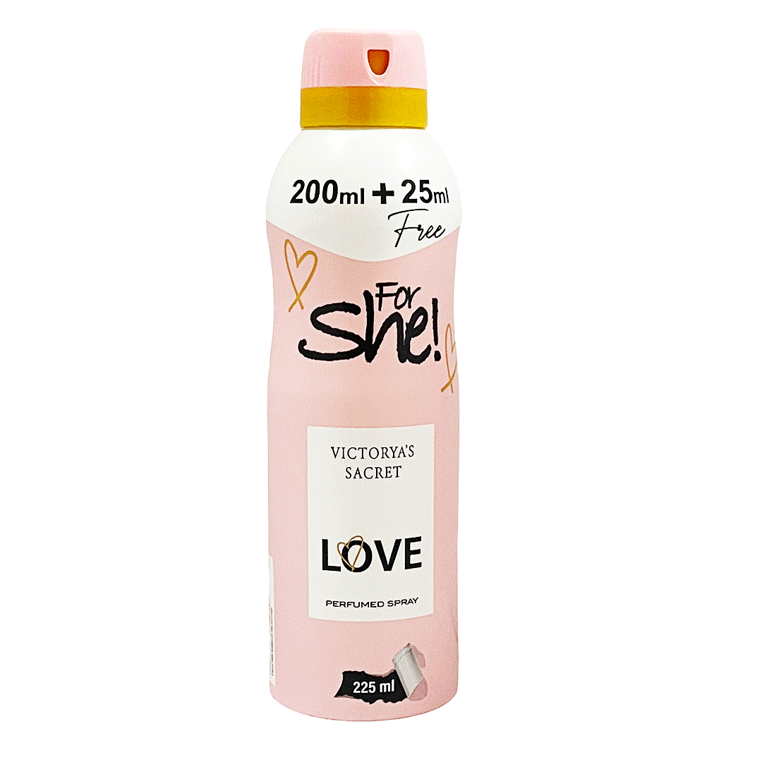 فور شى سبراى لاف - For She Spray Love (225ml)