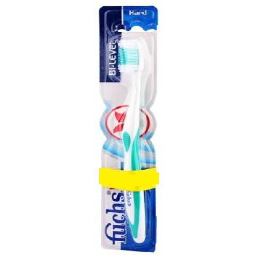 فوكس بى ليفيل فرشاة اسنان هارد - Fuchs Bi Level Tooth Brush Hard