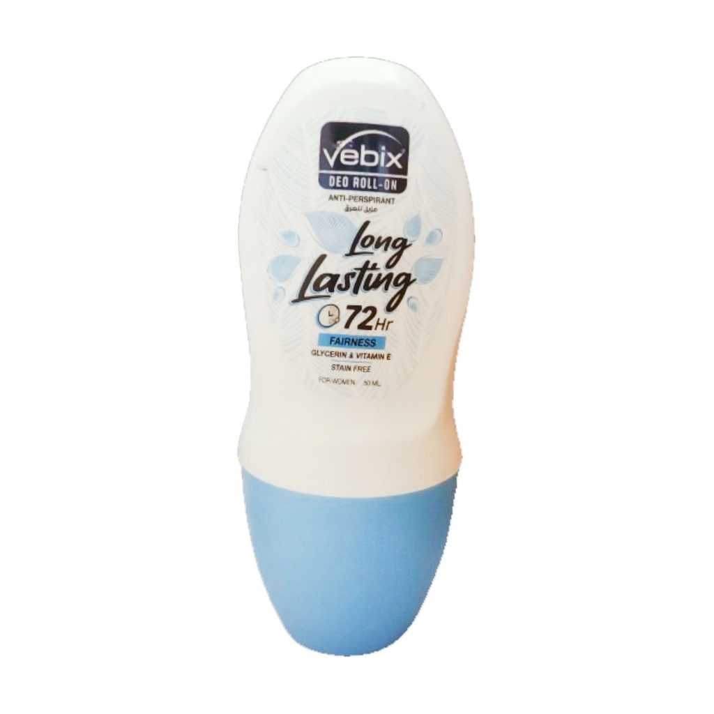 فيبكس رول اون فيرنيس نسائى - Vebix Roll On Fairness Women (50ml)