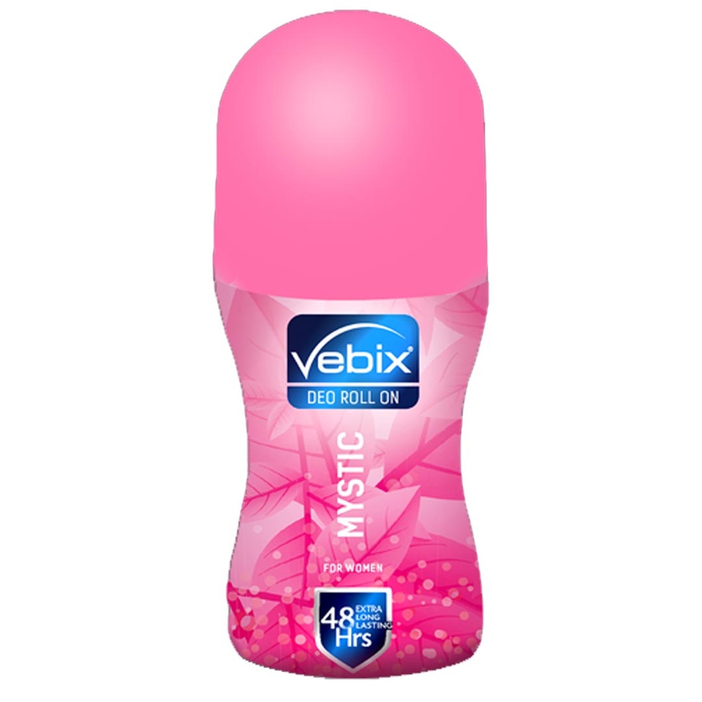 فيبكس مزيل - Vebix Deodorant (رول اون, نسائى, 50ml, مايستك, بدون)