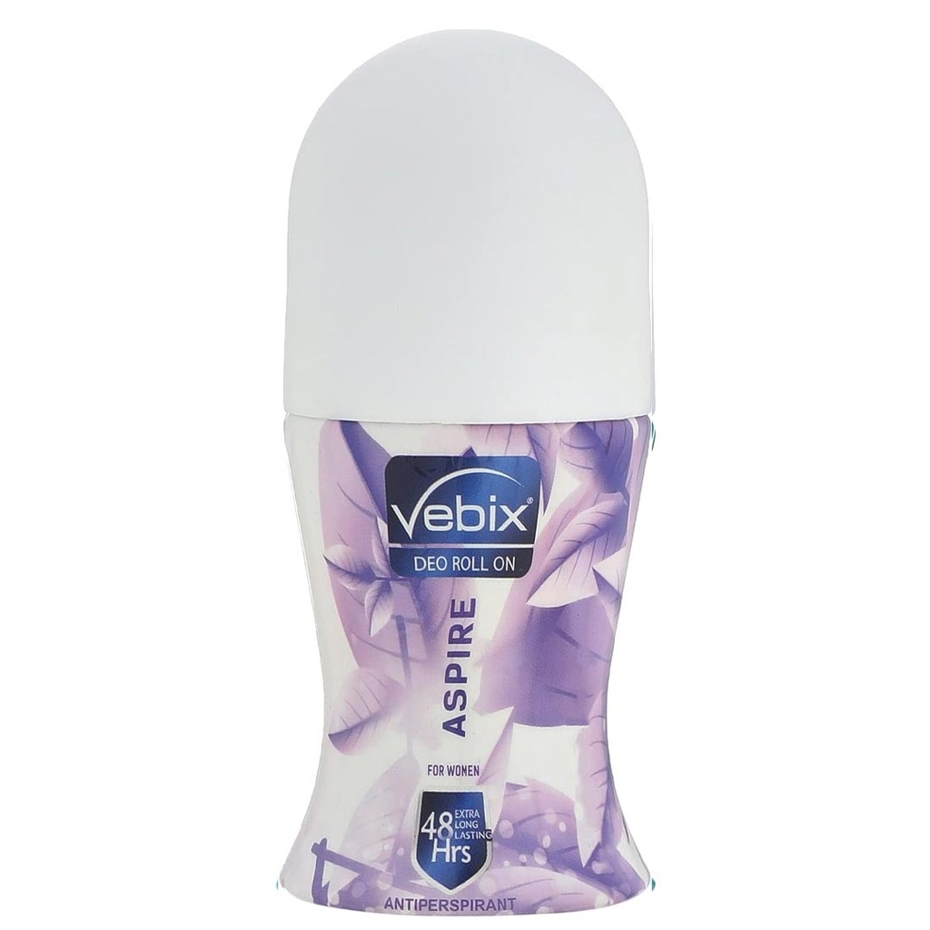 فيبكس مزيل - Vebix Deodorant (رول اون, نسائى, 50ml, اسبير, بدون)