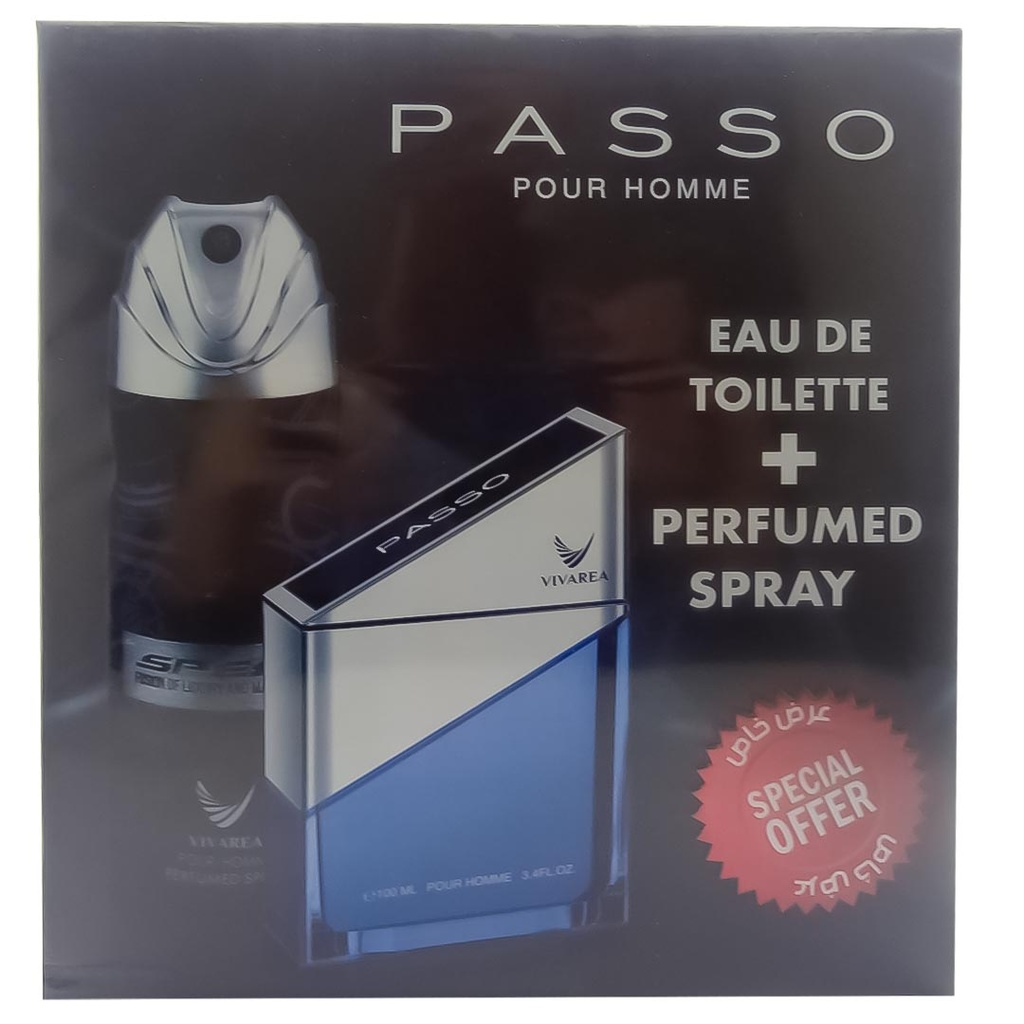 فيفاريا باسو طقم - Vivarea Passo Set (100ml+200ml)