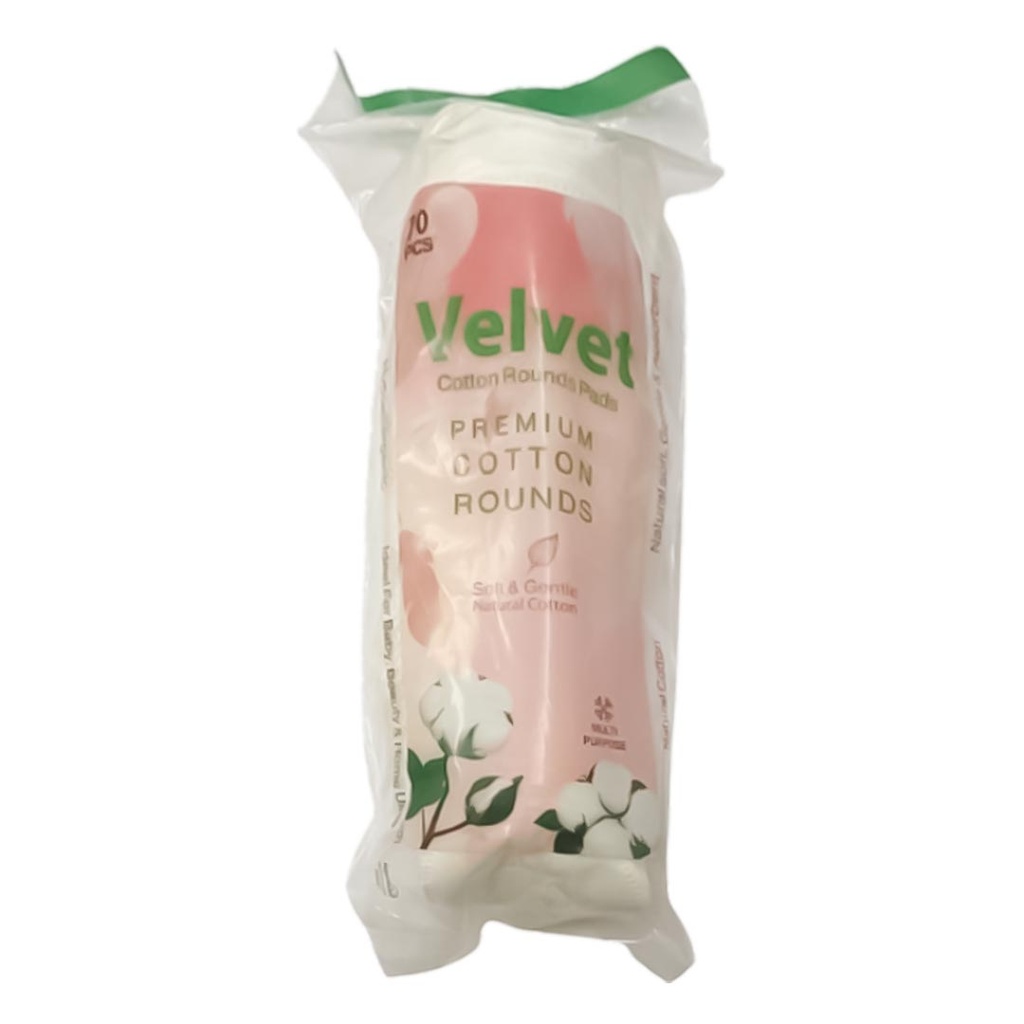 فيلفت قطن ازالة دائرية - Velvet Cotton Removal Rounds (70PC)