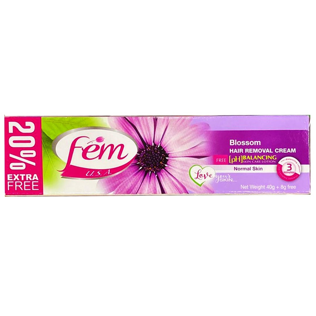 فيم كريم ازالة - Fem Cream Removal (40g, Blossom, Extra 20%)