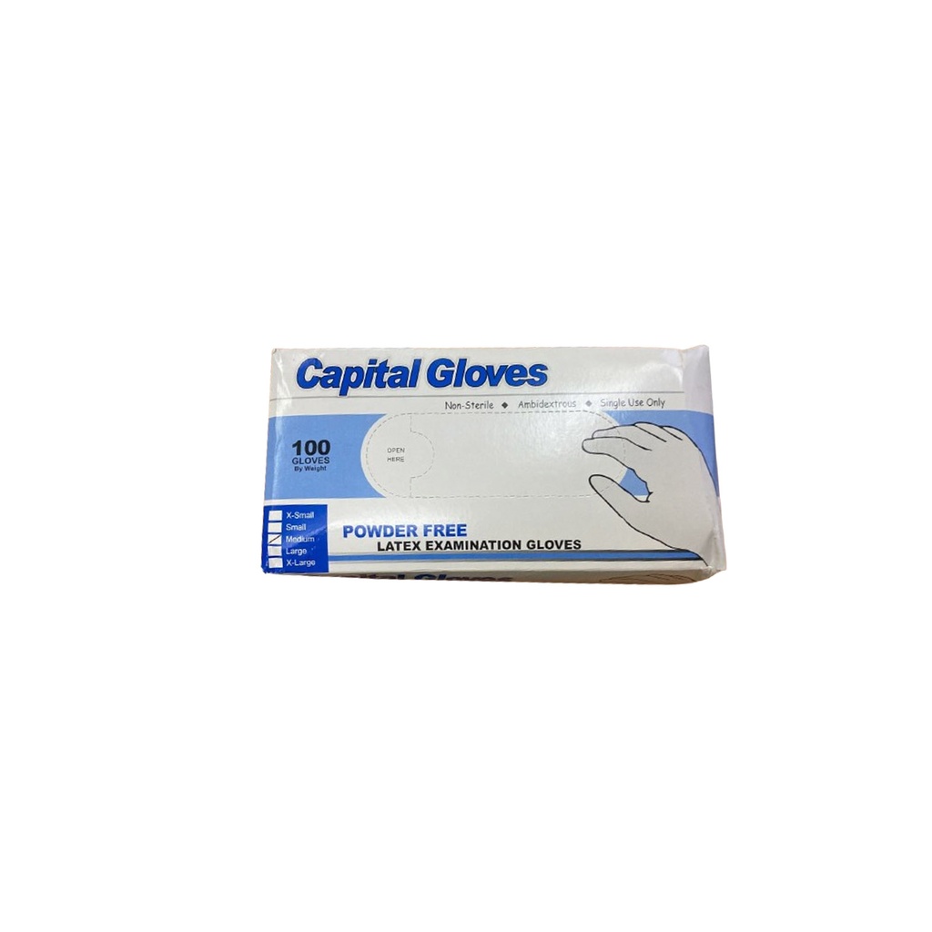 كابيتال لاتكس - Capital Latex M 100Psc (M)