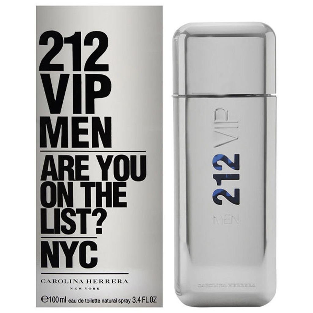 كارولينا هريرا 212 فى اى بى مان -Carolina Herrera 212VIP Men EDT-M (100ml)