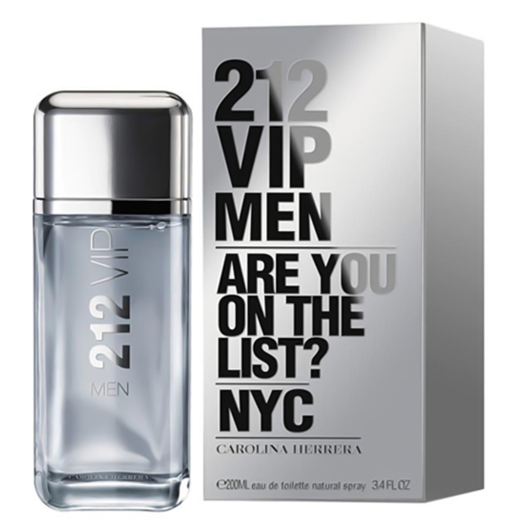 كارولينا هريرا 212 فى اى بى مان -Carolina Herrera 212VIP Men EDT-M  (200ml)
