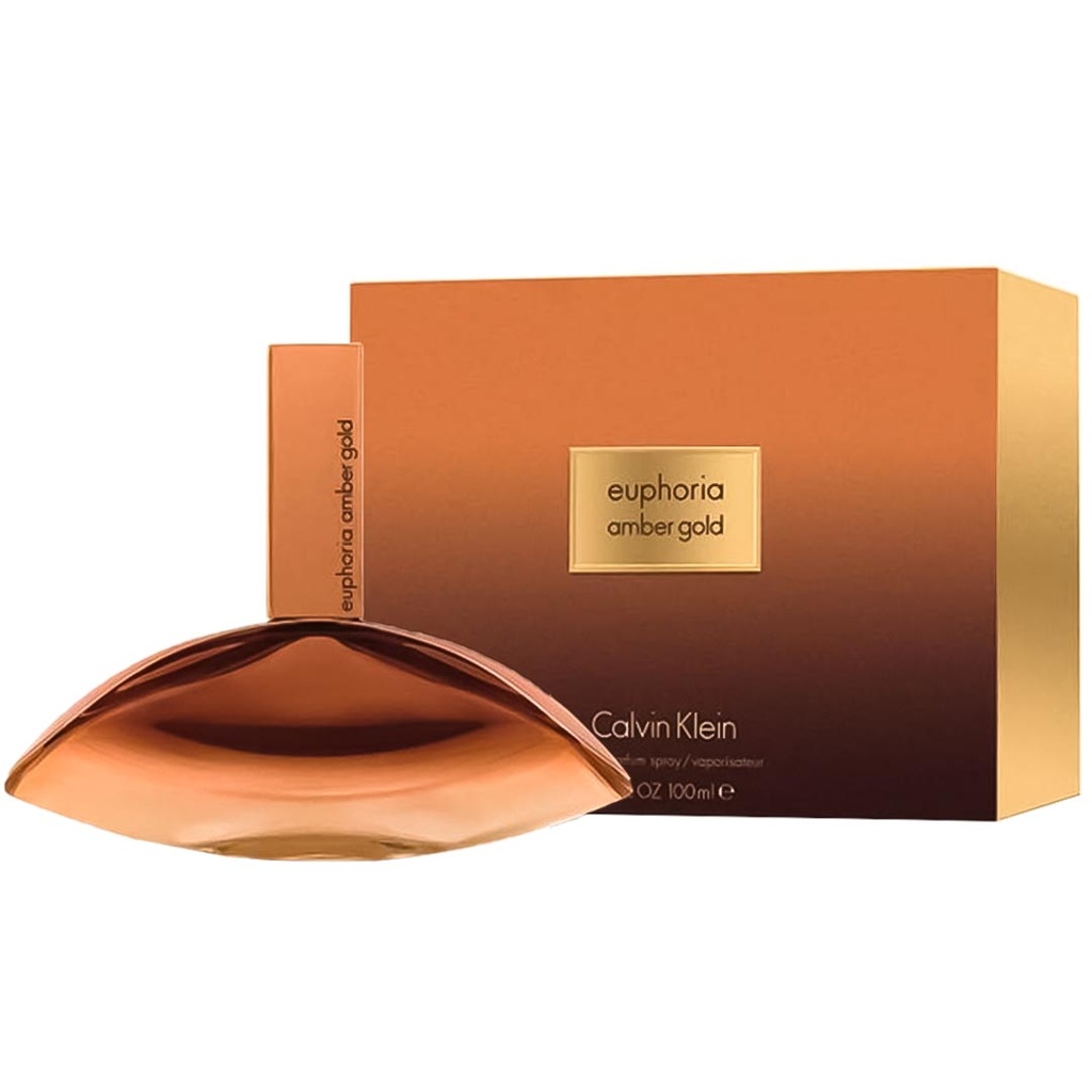 كالفن كلاين ايفوريا عنبر جولد  - Calvin Klein Euphoria Amber Gold EDP-W (100ml)