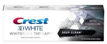 كرست معجون اسنان 3D بياض - Crest Tooth Paste 3D White (75ml, فحم, بدون)