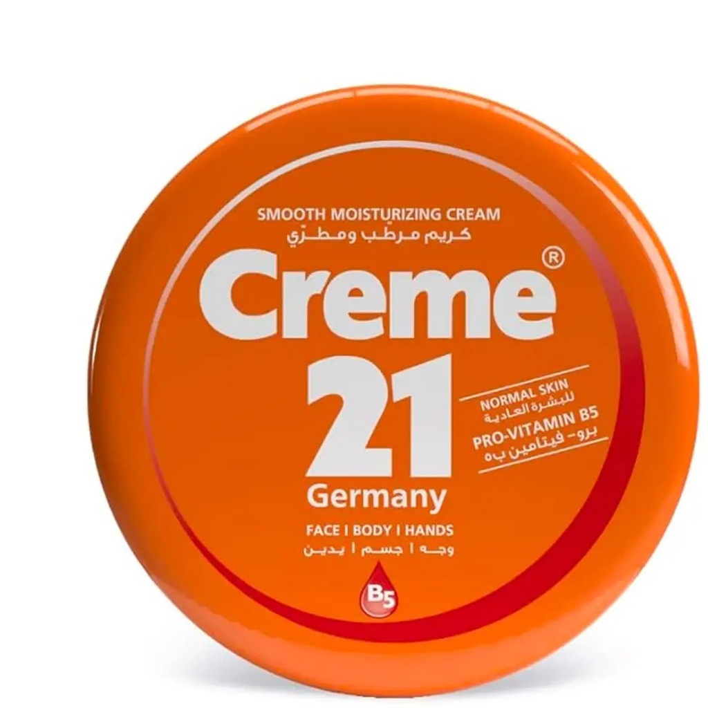 كريم 21 كريم مرطب ومطرى - Creme 21 Smooth Moisturizing Cream (250ml)