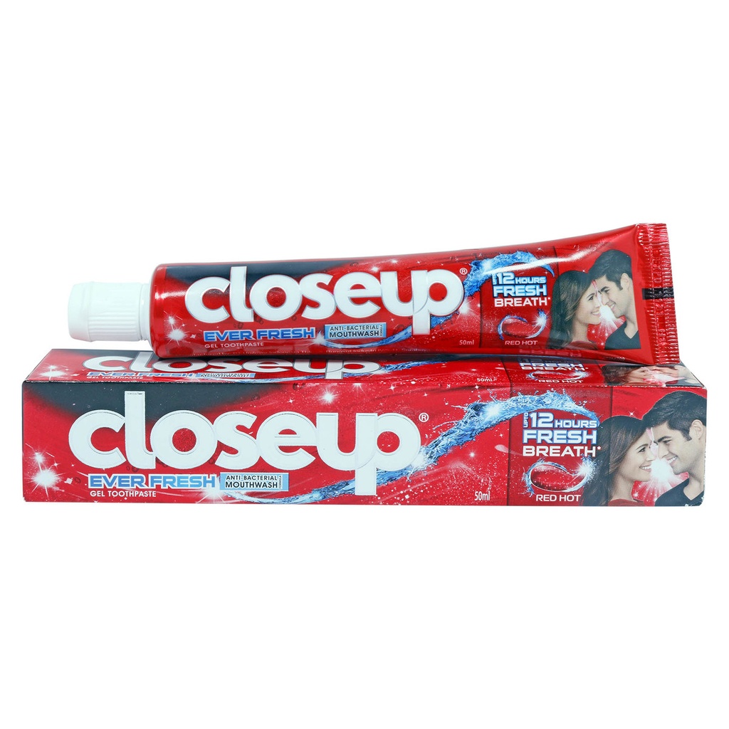 كلوس اب - Closeup (ايفر فريش, 100ml, ريد هوت, بدون)