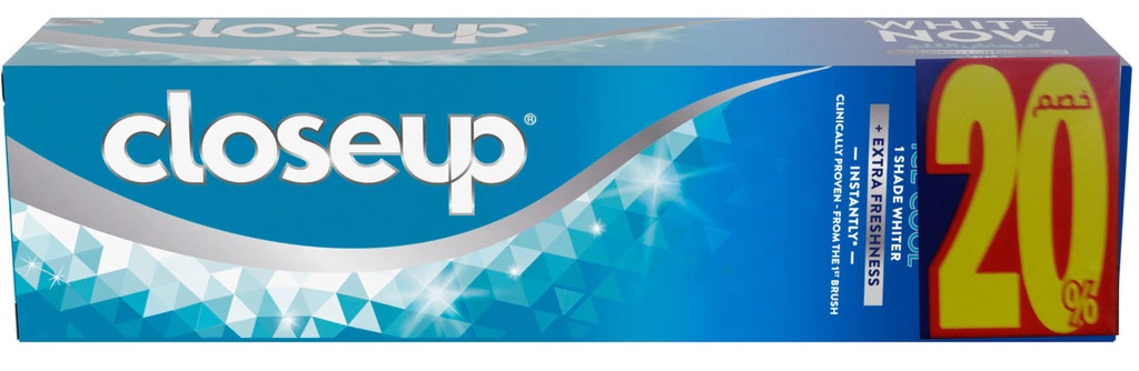 كلوس اب - Closeup (وايت ناو, 75ml, ايس كوول, خصم 20%)
