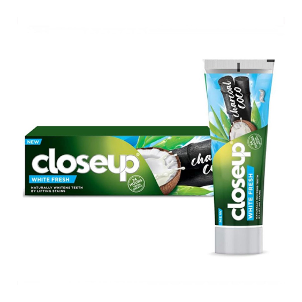 كلوس اب وايت فريش جوز الهند و الفحم - Closeup White Fresh Charcoal Coco (75ml)