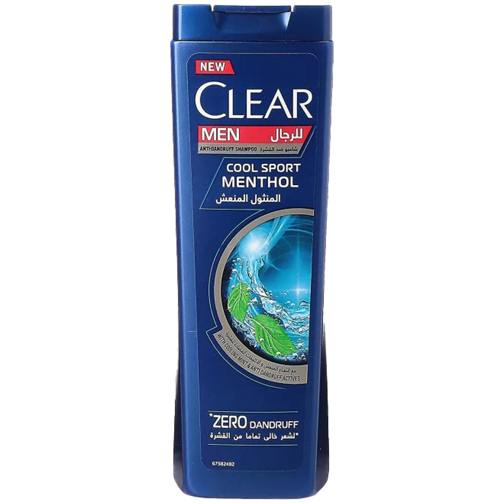 كلير شامبو - Clear Shampoo (رجالى, 180ml, كول سبورت منثول, بدون)