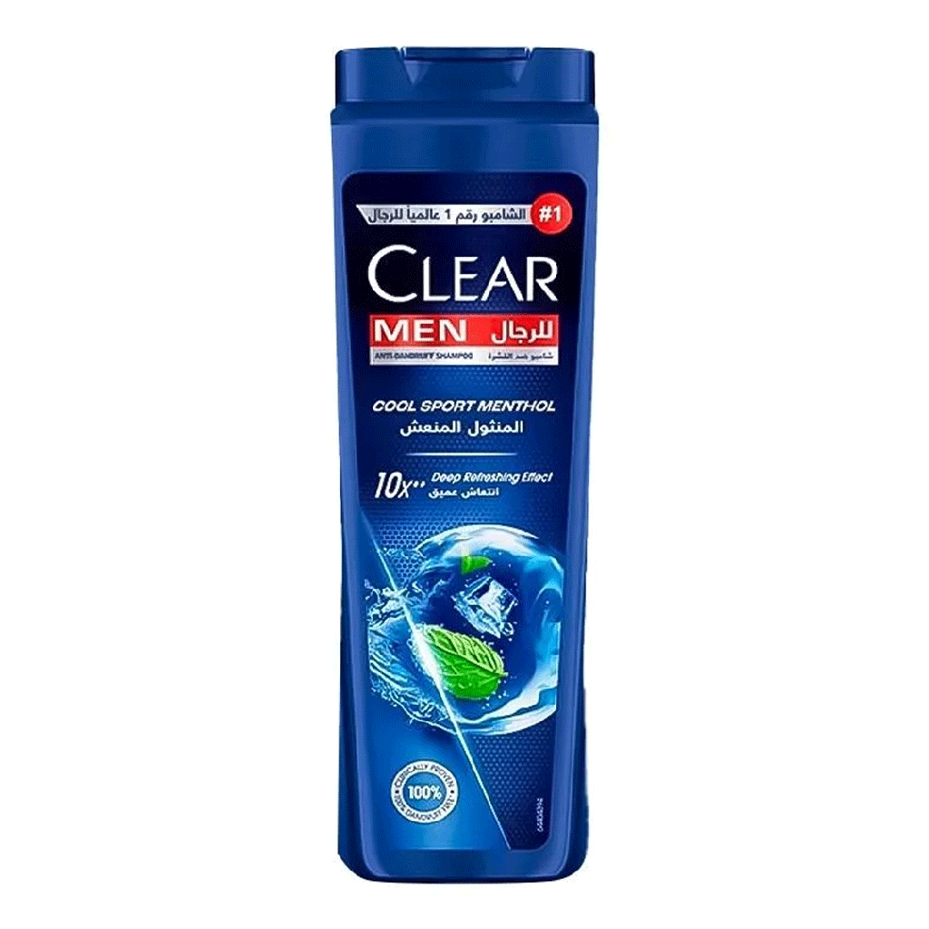 كلير شامبو منثول منعش - Clear Shampoo Cool Sport Menthol (360ml)