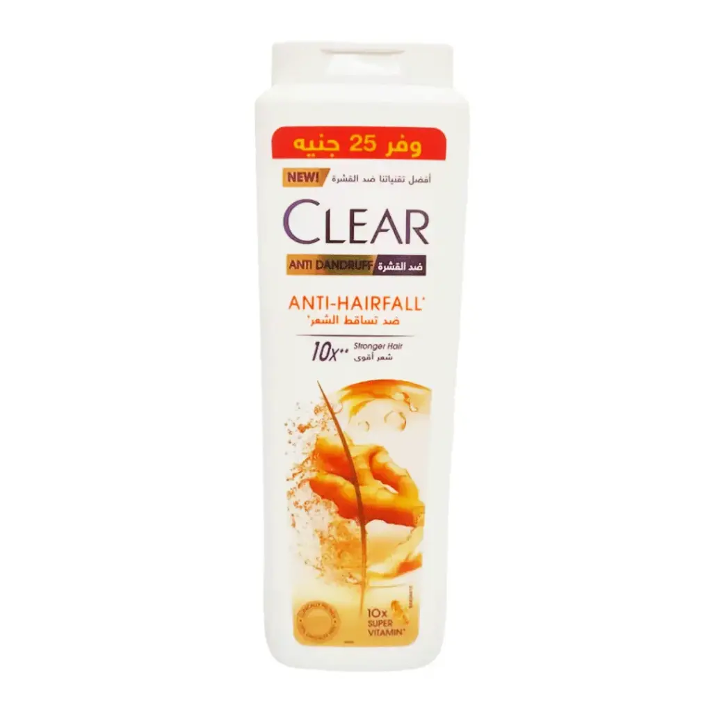 كلير شامبو نسائى ضد تساقط وفر 25 جنيه - Clear Shampoo Women Hair Fall Defense Offer 25 EGP (600ml)