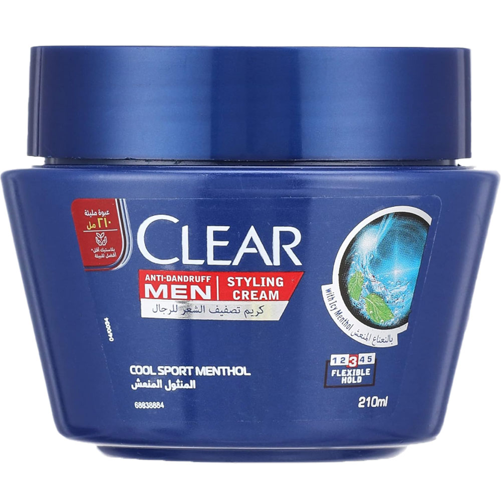 كلير كريم شعر - Clear Hair Cream (210ml, كول سبورت منثول)