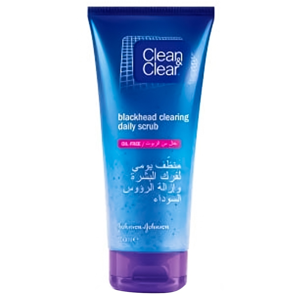 كلين اند كلير - Clean&Clear (مقشر, 100ml, ازالة رؤوس سوداء)