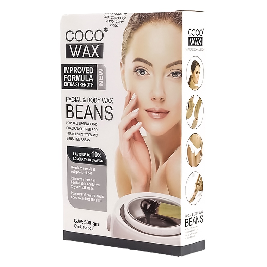 كوكو واكس خرز - Coco Wax Beads (500g, طين البحر )
