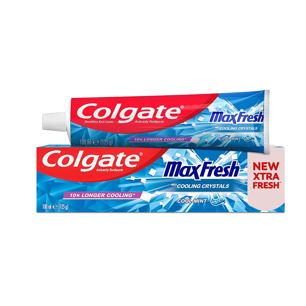 كولجيت ماكس فريش كوول منت معجون أسنان - Colgate Max Fresh Cool Mint Toothpaste (100ml)