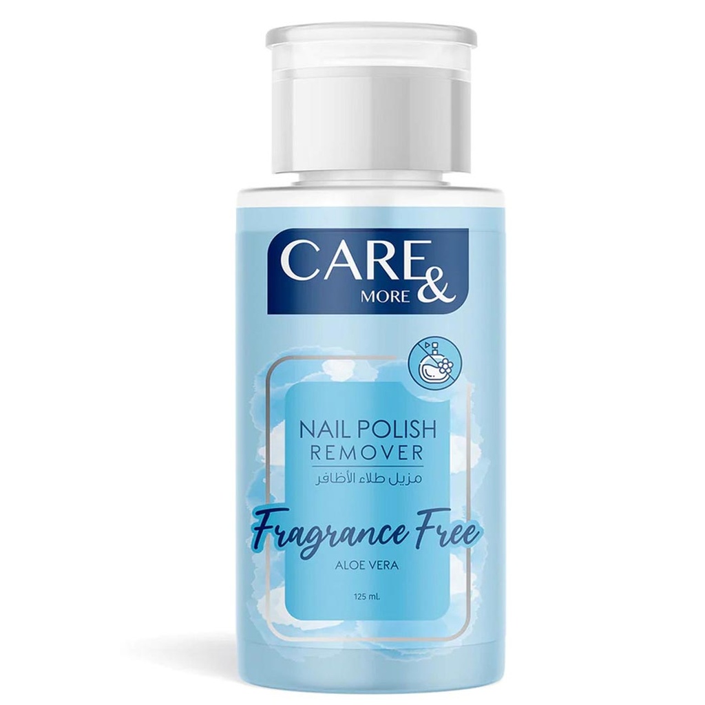 كير اند مور اسيتون - Care & More Acetone (125ml, خالى من العطور)