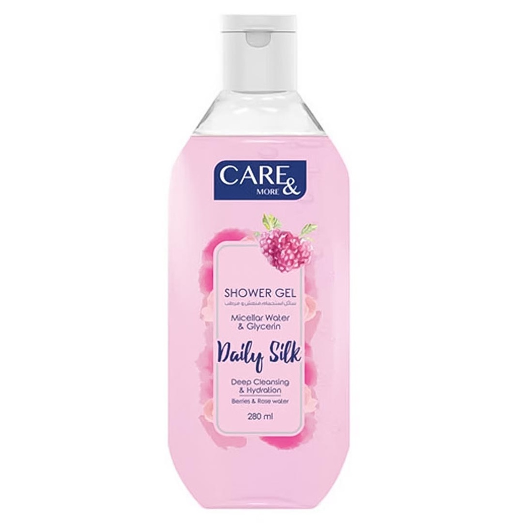 كير اند مور شاور - Care & More Shower (280ml, Daily Silk)
