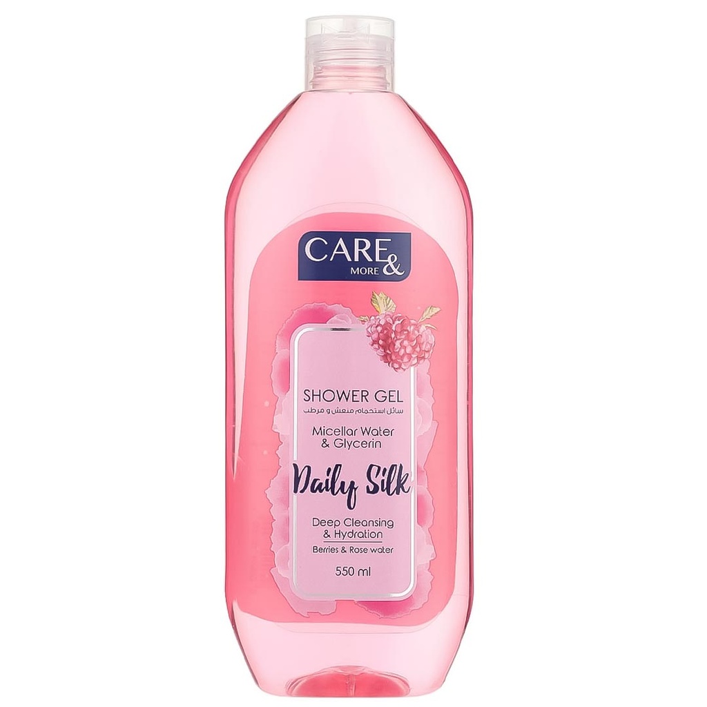 كير اند مور شاور - Care & More Shower (550ml, ديلى سيلك)