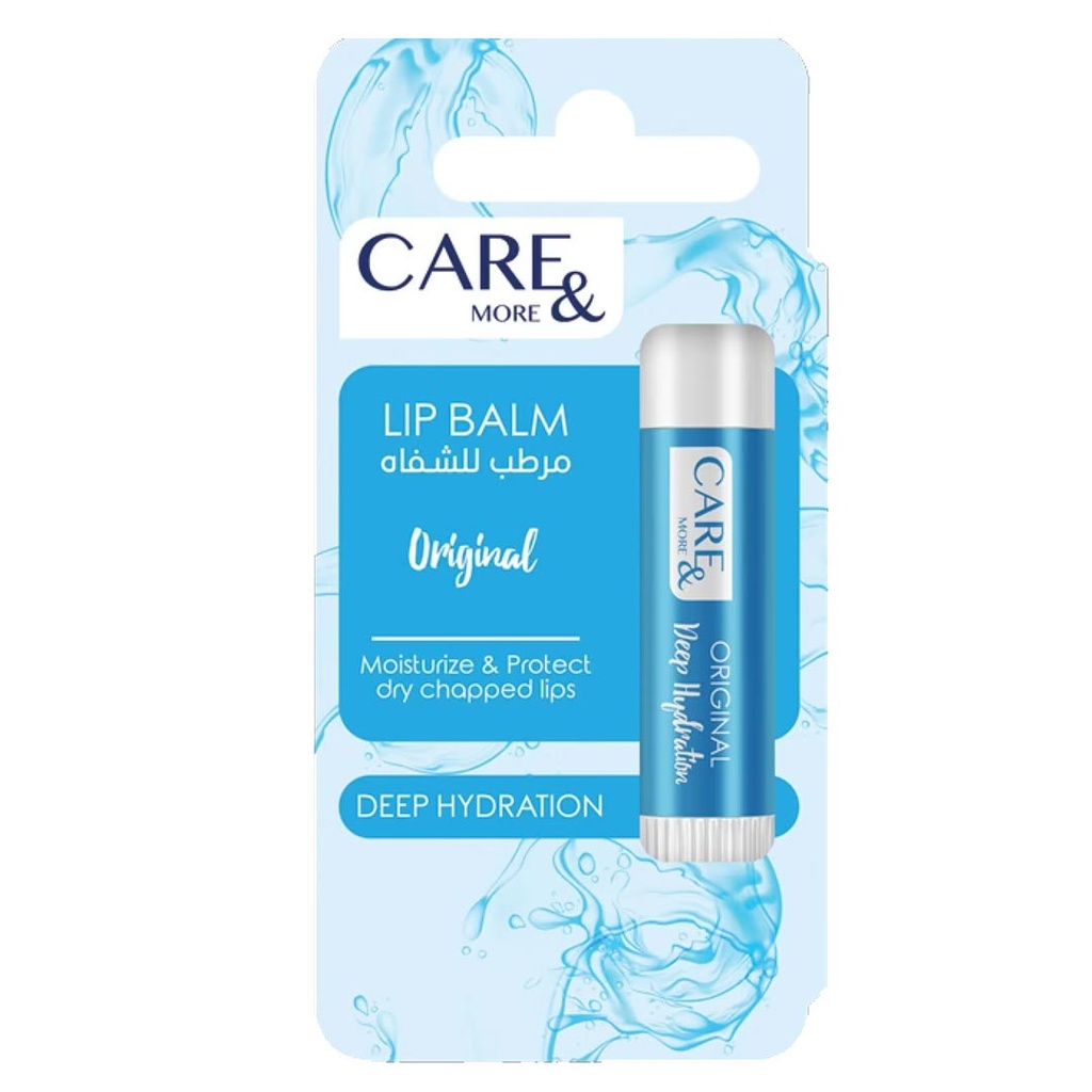 كير اند مور مرطب شفاه - Care & More Lip Care (4g, Original)
