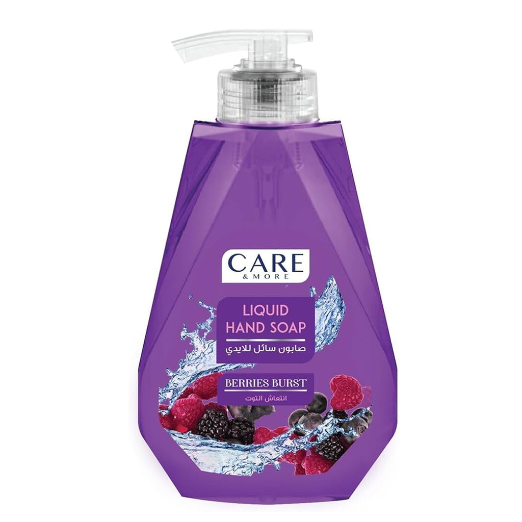 كير اند مور هاند ووش انتعاش التوت - Care & More Hand Wash Berries Burst (350ml)