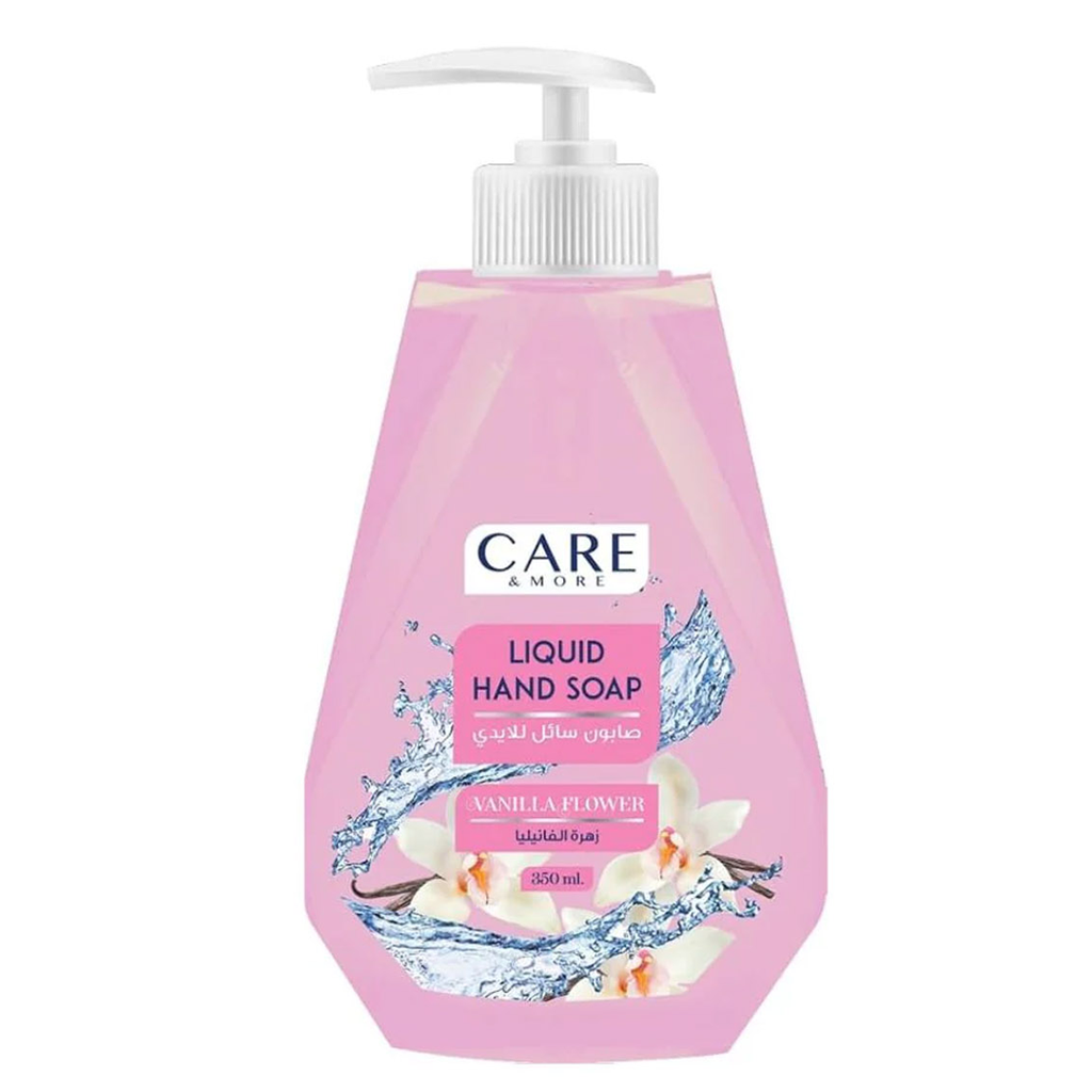 كير اند مور هاند ووش زهرة الفانيليا - Care & More Hand Wash Vanilla Flower (360ml)