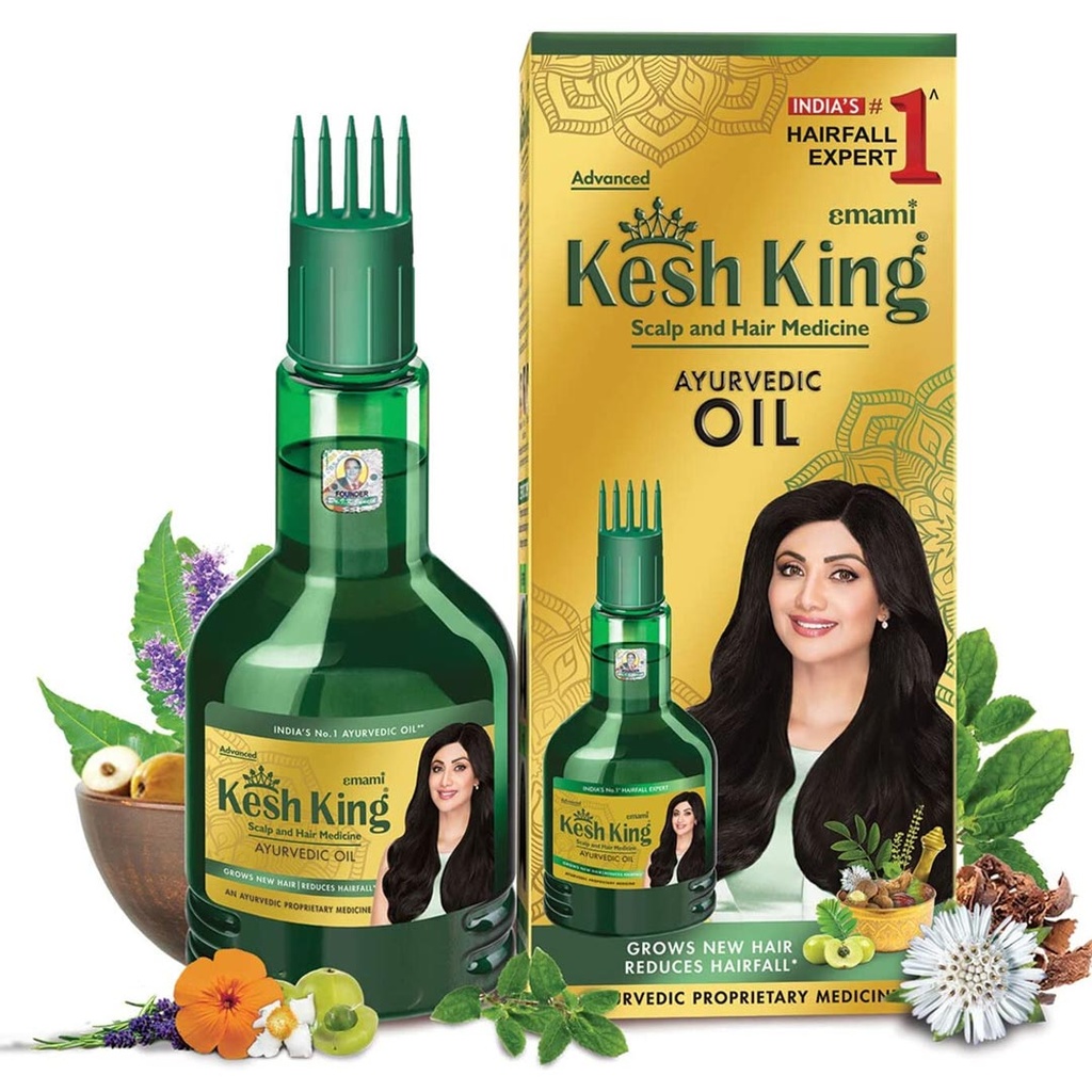 كيش كينج زيت - Kesh King Oil (100ml, بدون)