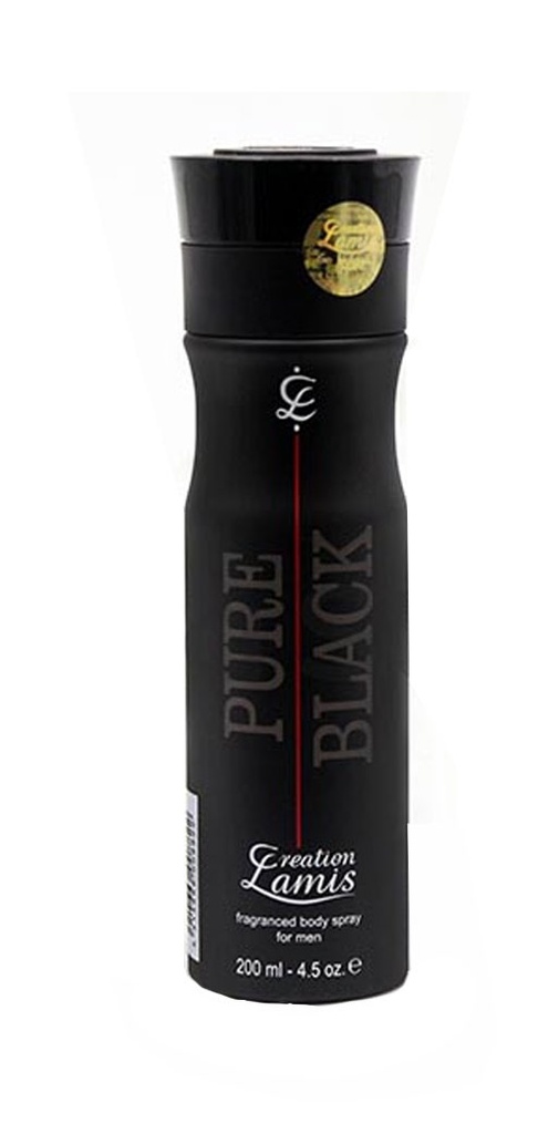 لاميس سبراى بيور بلاك - Lamis Spray Pure Black