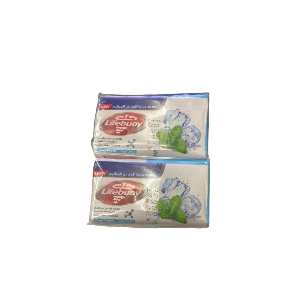 لايف بوى صابون - LifeBuoy Soup 125g 4Psc (125g, Cool Fresh, without)