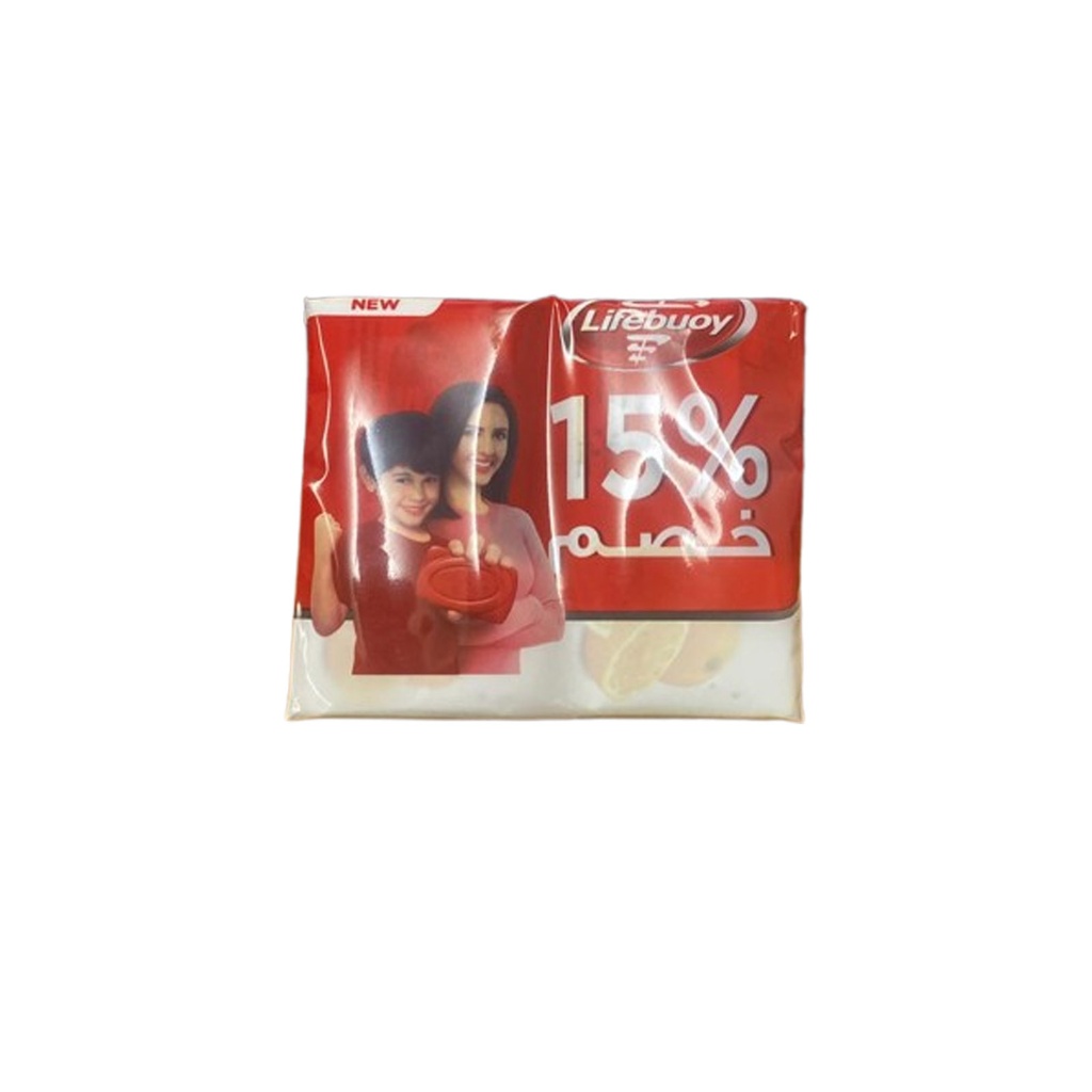 لايف بوى صابون خصم 15% - LifeBuoy Soup 115g Discount 15% 4Psc (انتعاش الليمون)