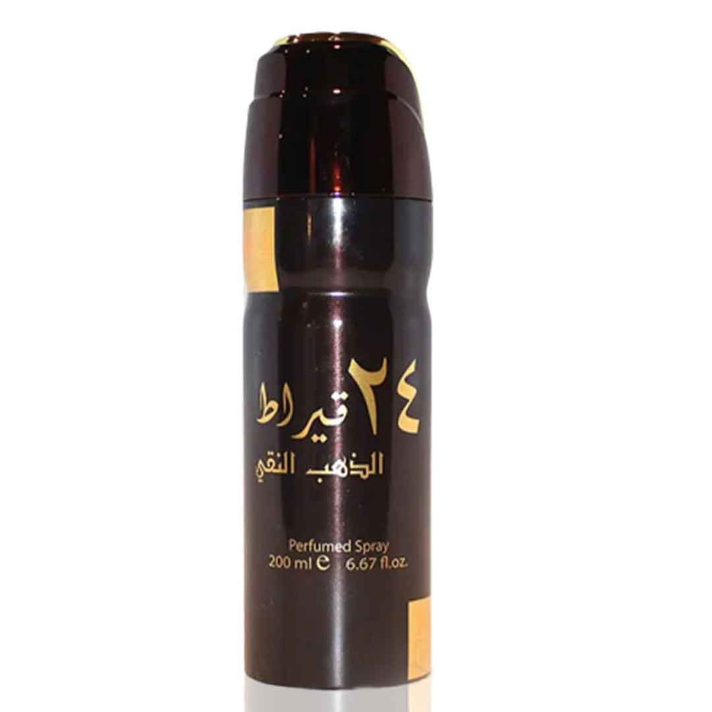 لطافة سبراى - Lattafa Spray (رجالى, 200ml, 24قيراط الذهب النقى)