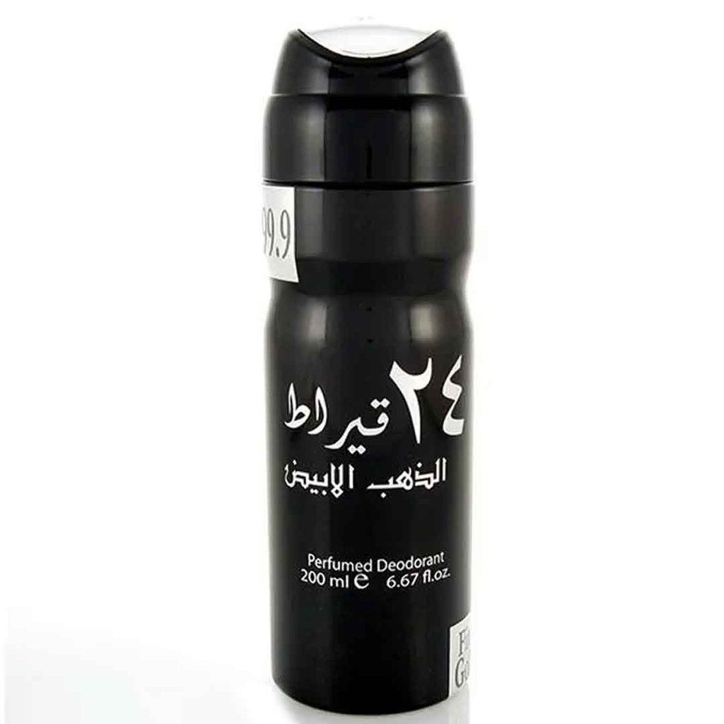 لطافة سبراى - Lattafa Spray (رجالى, 200ml, 24قيراط الذهب الأبيض)