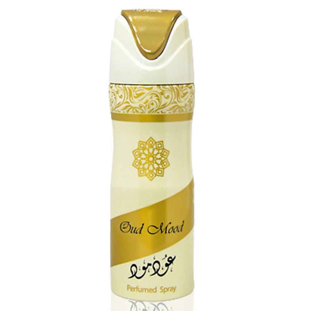 لطافة سبراى - Lattafa Spray (Unisex, 200ml, Oud Mood)