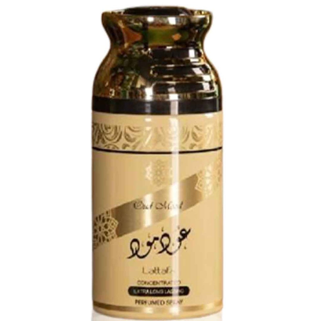 لطافة سبراى - Lattafa Spray (للجنسين, 250ml, عود مود)