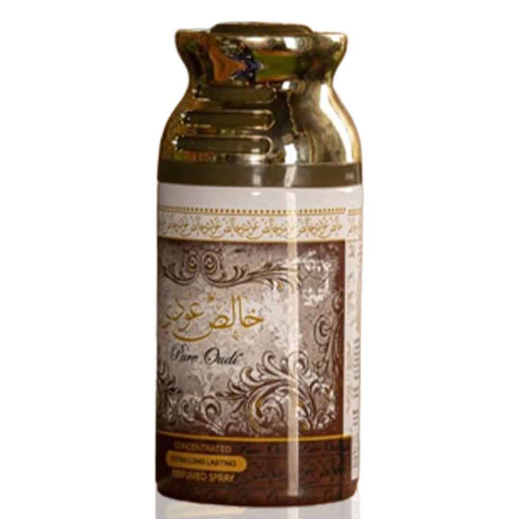 لطافة سبراى - Lattafa Spray (Unisex, 250ml, Pure Oudi)