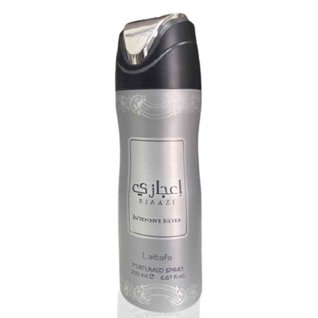 لطافة سبراى - Lattafa Spray (رجالى, 200ml, اعجازى انتنسيف سيلفر)