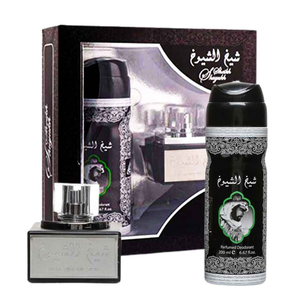 لطافة شيخ الشيوخ طقم - Lattafa Sheikh Al Shuyukh Set (50ml+200ml)