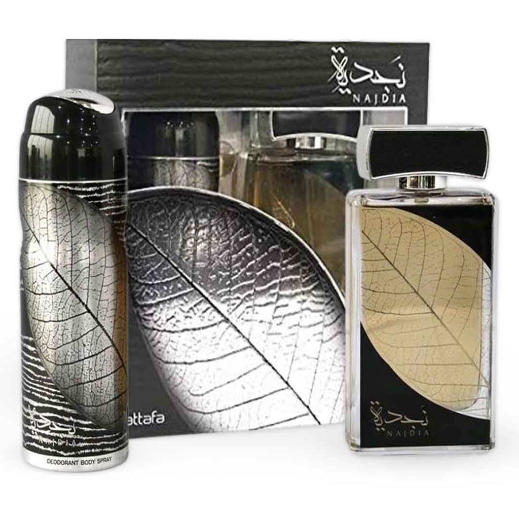 لطافة نجديه طقم - Lattafa Najdia Set (100ml+200ml)