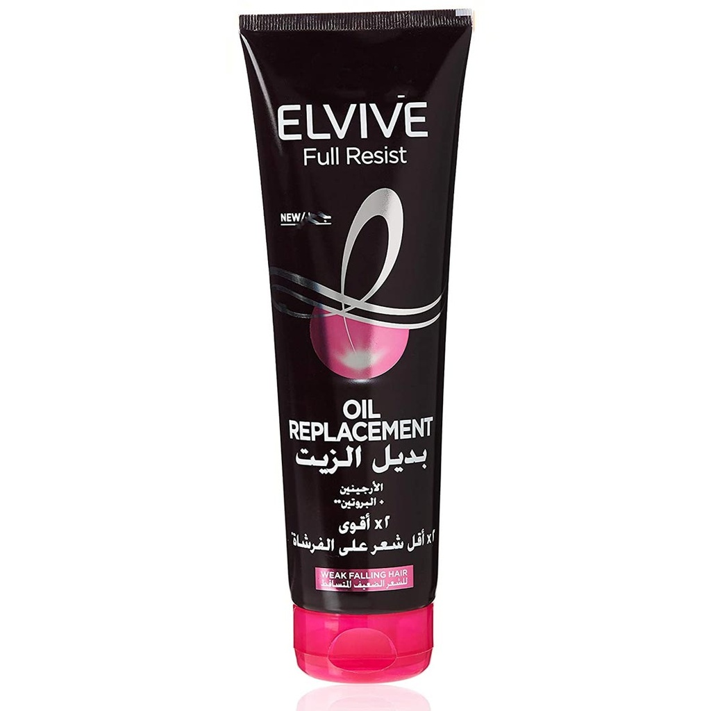 لوريال الفيف بديل زيت - Loreal Elvive Oil Replacement (300ml, مقوى, بدون)