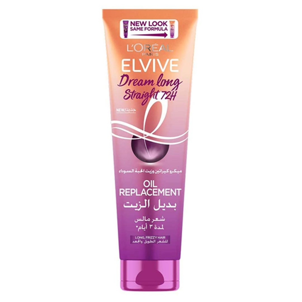 لوريال الفيف بديل زيت دريم لونج ستريت - Loreal Elvive Oil Replacement Dream Long Straight