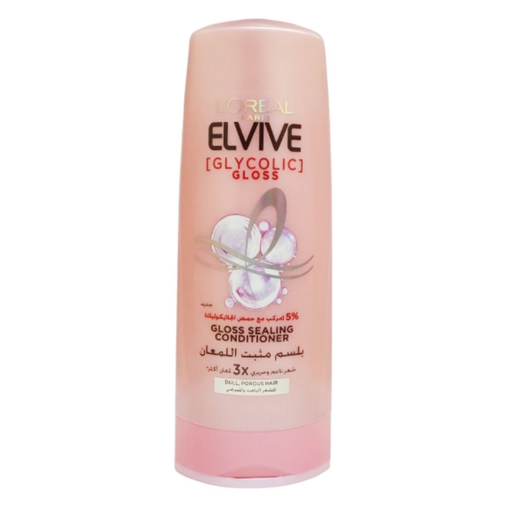 لوريال الفيف بلسم جليكوليك - Loreal Elvive Conditioner Glycolic (360ml)