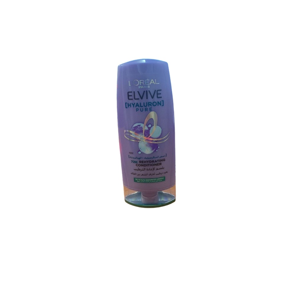 لوريال الفيف بلسم حمض الساليسيليك&الهيالورونيك - Loreal Elvive Conditioner Salicylic&Hyaluronic Acids (200ml)